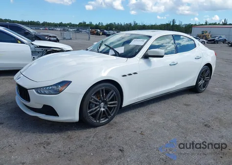 2015 Maserati Ghibli S Q4 z USA, uszkodzony, nr VIN ZAM57RTA7F1129930